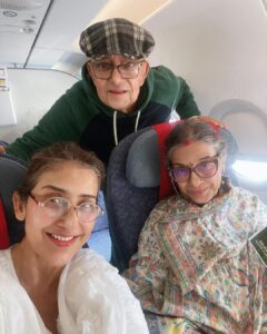 Manisha Koirala Instagram - Flying back to #kathmandu #familytime #home #nepalairlines