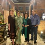 Manisha Koirala Instagram - What an august gathering ..Thank you Baba Sarkar Shrestha for being such a wonderful host!
