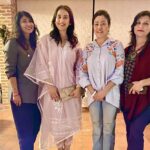 Manisha Koirala Instagram - Evening well spent with meaningful conversations with my dear friends Bhawani Rana Aparna Shah R Jyoti