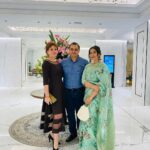 Manisha Koirala Instagram - What an august gathering ..Thank you Baba Sarkar Shrestha for being such a wonderful host!