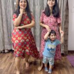 Manjula Paritala Instagram - #with our Chinni mudhu Bala krishnudu🥰😘 #radhakaisenajale💕
