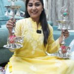 Manjula Paritala Instagram - #germansilverarticles @fashion_hub_german_silver