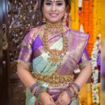 Manjula Paritala Instagram - #all abt Varalakshmivratham #full video in yt #manjulanirupam #kanchipattusaree @queenschoicepattusarees