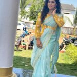 Manjula Paritala Instagram – #Mahalakshmi🔥 #How is SeetheRamudiKatnam #how is my role #comment below 

#saree @everydayfashion.official 
@archanasathishp