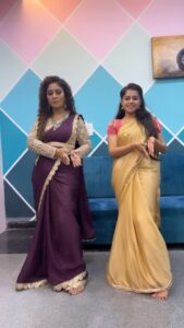 Manjula Paritala Instagram - Our first reel 💃💃…
.
.
.
.
.
#newreel #newpost #trending #seetheramudikatnam #dance #seethamahalakshmi #behindthescenes