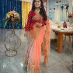 Manjula Paritala Instagram – #Mahalakshmi🔥# how is the episodes #seetheramudikatnam #commentbelow
#saree @everydayfashion.official 
@archanasathishp