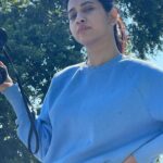 Manvita Kamath Instagram - #kaziranga forest safari in my pajamas!!! Well, in the hustle bustle of packing my bags I either overly pack or under pack my stuffs!! I had to pay extra for the 8 kg excessive baggage yet forgot to carry pants for my safari ..hence managed to wear my blue teddy bear pajamas that eventually went well with my sweatshirts!! 😅 Also was completely fed up of looking for Bengal tigers in the safari… all I could get was glimpses of elephants and rhinos even though my chauffeur was enthusiastically make me figure something or the other out.. woh dekho madam … wohhhh raha..wahiiii…. Usss paudhe ke beeeeechhhh… I would just zoooom and zooommmmm and could hardly find anything 😅😅 butttt, my binooo definitely found some rhino!!! 🦏🦏🦏 Well, that’s my safari story.. what’s yours ? 😊 . #pajamas #pajamastory #iykyk #instagram #forestsafari #kaziranga #assam #instagood