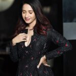 Manvita Kamath Instagram - Back in black 🖤 . . . . . Outfit : @sitamikhail.official Jewellery : @bcos_its_silver Make-up : @poojasethiya_mua Hair : @makeoverbyshruthigowda Nailart @divinenailstudio Photography @shotbyluckymalhotra Organised by @itsmesangeethakailash Styled by @sowmya.sk @tvarusstudio @radissonbluatriabengaluru . . . . #instagood #instadaily #insta #instafashion #regrann #trending #trendinghashtags #trend #films #movies #trendinghashtagsforinstagram #goals #reach #insight #tags