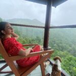 Manvita Kamath Instagram - Unwinding with my furry kids in the tranquil Wayanad hills 🐾🌿 . . . @wildplanet_banaheights @tripstoluxury Vc @divya.samal