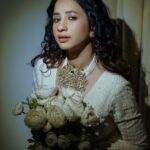 Manvita Kamath Instagram - She wore her white gown like armor, and her heart like a shield.. Tale of a princess in white, who had nothing to lose but everything to gain…