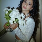 Manvita Kamath Instagram - White lehenga, white flowers, and a heart full of love 🤍🤍🤍 . . @label_divya_samal @makeoverby_rekha_karthik_ @venoowaves . . . . . . . #likes #like #follow #likeforlikes #love #instagood #instagram #followforfollowback #followme #photooftheday #photography #bhfyp #instalike #l #instadaily #likeforfollow #picoftheday #fashion #beautiful #me #followers #smile #likeforlike #myself #followback #f #comment #followforfollow #likesforlikes #art