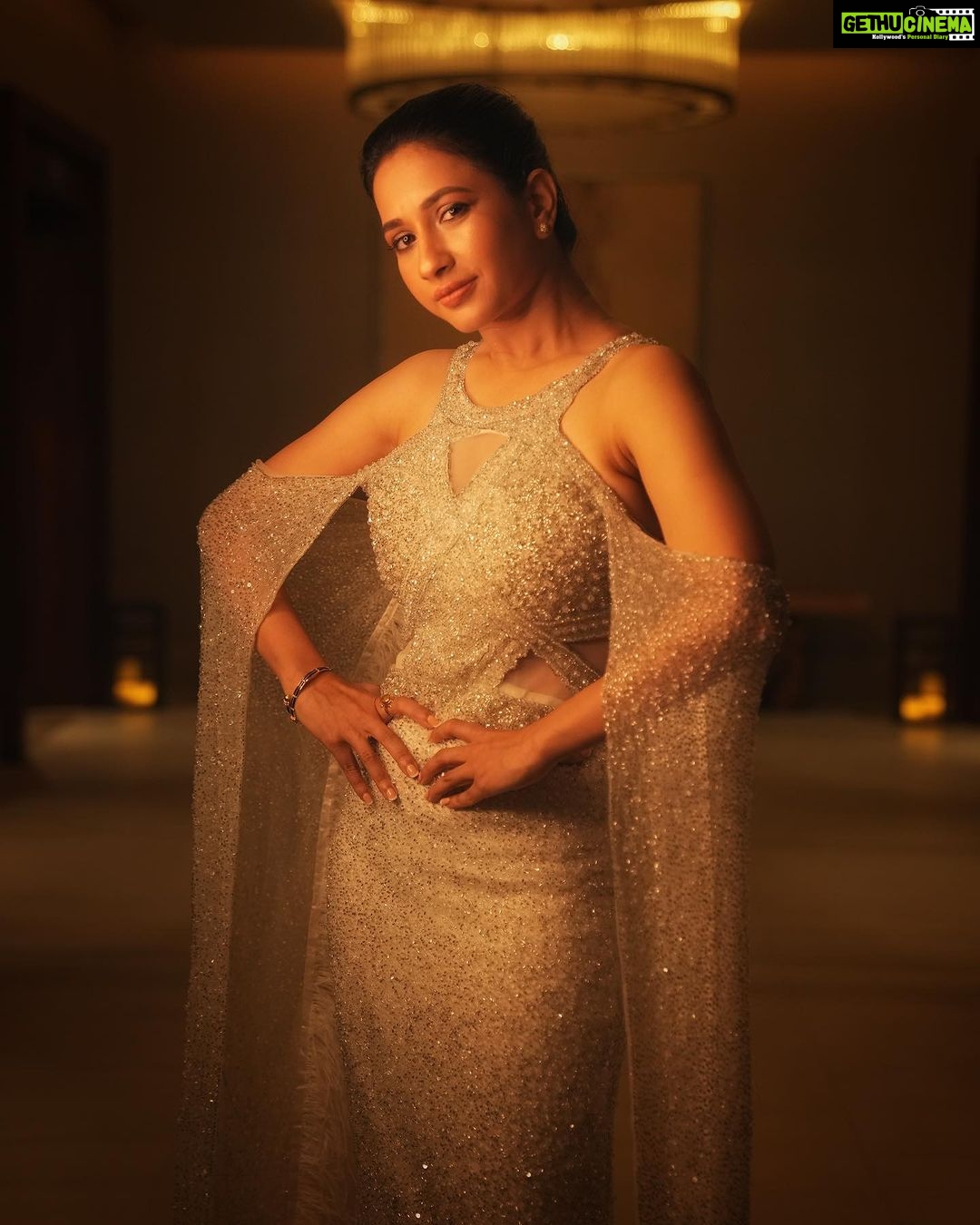 Manvita Kamath Instagram - 🧚♀️ . . . . Wearing @valentinarusuofficial @byvalentinarusu Styled by @sowmya.sk Mua and hair @zarafahad_mua
