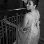 Manvita Kamath Instagram - When the glitter fades, what truly shines is the goodness of your heart. 💖 #FashionAppreciation #SiimaOutfit @siimawards . . . Wearing the very talented @valentinarusuofficial @byvalentinarusu Styled by @sowmya.sk Mua @zarafahad_mua Photography @adnan.a.abbas
