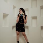 Manvita Kamath Instagram - ♠️ . . . @shivs_snap @divya.samal @phantomapparels @makeupstoriesbysumachikkegowda . . #black
