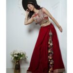 Manvita Kamath Instagram - ♥️ . . . . @label_divya_samal @venoowaves @makeoverby_rekha_karthik_