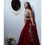 Manvita Kamath Instagram - ♥️ . . . . @label_divya_samal @venoowaves @makeoverby_rekha_karthik_