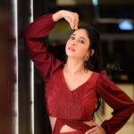 Manvita Kamath Instagram - ❤️ . . . @boss_ladyy_vestire @athul_capture @makeoverby_rekha_karthik_