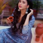 Manvita Kamath Instagram - 💜 . . . . @venoowaves @sowmya.sk @makeoverby_rekha_karthik_ @tara_c_tara @maayakriya