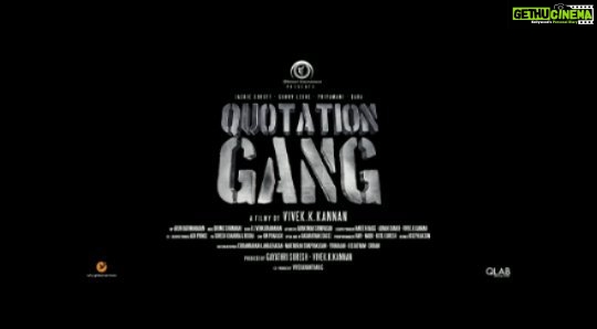 Masoom Shankar Instagram - Rooting for this Gang🤩 "Revenge is Sweet" @directorvivekkofficial 's #QuotationGang” out for hunt with @apnabhidu @sunnyleone @pillumani #SaraArjun ❤️ Watch the teaser now! Warning ⚠️ Not for the weak hearts! Just warming up😊