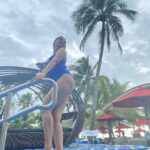 Masoom Shankar Instagram - Perfect holiday pictures do exist🤭 . . . 👙 @angelcroshet_swimwear . . . . . . . . . . . . . . . . . . . 📸 @iamtuhinshankar . . . . . . . . . . #maasoomshankar #vacay #srilanka #travel #bikini #comfortzone #getaway #holiday #beach #tropicalvibes #waterbaby Radisson Blu Temple Bay Beach Resort