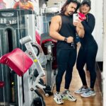 Masoom Shankar Instagram – When Marvel & DC come together🤩
•
•
•
Twinning with Coach @yuvaprakash_official 

P.S. Mr World always stealing the show with his 💪
.
.
@saiyanshouse 
.
.
.
.
.
.
.
.
.
.
.
#workoutpartner #fitnesstrainer #yuvaprakash #mrworld #maasoomshankar  #fitnessfreak #backtobasics #actorslife #chennai #saiyanhouse #gym #friends #girlswholift #shotoniphone Chennai, India