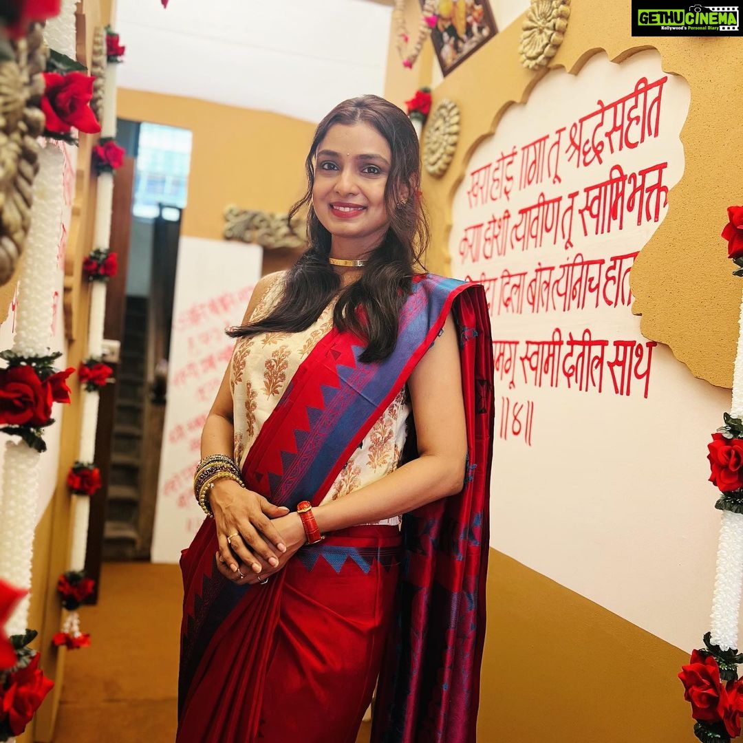 Mayuri Deshmukh Instagram - ЁЯЩПЁЯП╝рдПрдХрджрдВрддрд╛рдп рд╡рдХреНрд░рддреБрдгреНрдбрд╛рдп рдЧреМрд░реАрддрдирдпрд╛рдп рдзреАрдорд╣рд┐ред рдЧрдЬреЗрд╢рд╛рдирд╛рдп рднрд╛рд▓рдЪрдиреНрджреНрд░рд╛рдп рд╢реНрд░реАрдЧрдгреЗрд╢рд╛рдп рдзреАрдорд╣рд┐рееЁЯЩПЁЯП╝