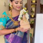 Mayuri Kyatari Instagram - Happy Gowri Ganesha festival 🥰 Inframe : @mayurikyatari Photograpy: @venoowaves #reels #reelsinstagram #reelitfeelit #reelsvideo #makeoverwithnirmalabhadrappa
