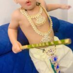 Mayuri Kyatari Instagram - Hare Krishna 🥰 #krishnajanmashtami #festival #love #happy #trending