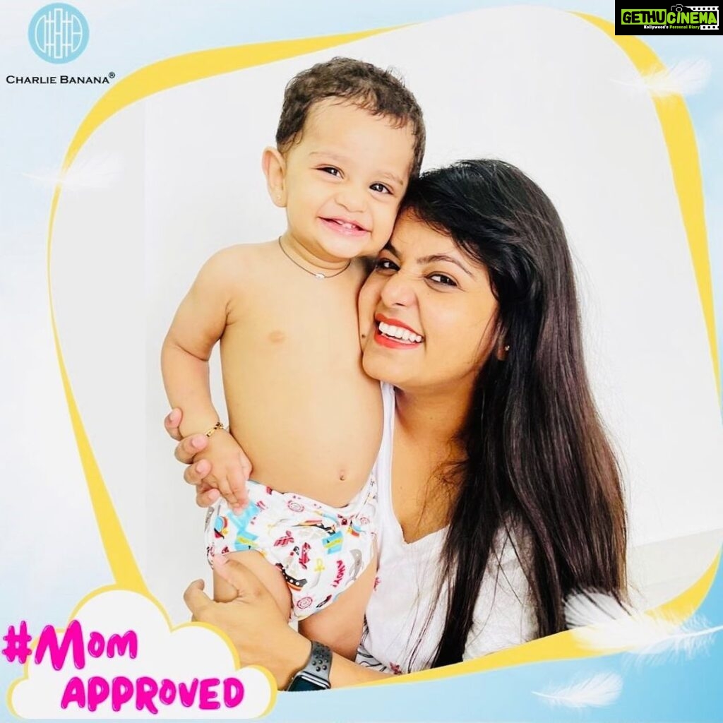 Mayuri Kyatari Instagram - Hey mommies, I know how important choosing the right diaper during winter is just to keep our lil one comfy, especially as their sensitive skin tends to get dry! Well, I have been using @charliebanana_in in cloth diapers for almost 1.5 weeks now, and here's my honest feedback! Charlie Banana Cloth Diapers are the SOFFTTTEST diapers I have ever tried on my baby !!! These Cloth Diapers definitely get my seal of approval #MomApproved! And here's a gift for you! Use my code CBMAYURI10 and get EXTRA 10% off on Charlie Banana Cloth Diapers & Accessories on www.charliebanana.in #Collab #MomApproved #CharlieBananalndia #CharlieBananaMommy #CharlieBananaBaby #clothdiapers