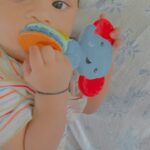 Mayuri Kyatari Instagram - And some conversation😉 @starboii_1111 #gibberish #baby #talking #growingup #trending #aaravthestarboii #mayurikyatari