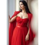 Meenakshi Chaudhary Instagram - 🌪️🌪️ Styled by - @riechamallick Outfit by - @nidhiandmahak Jewellery by - @karnikajewelshyd Shot by - @jimmynomula Make up by - @nehabagga21 Hair by - @chinnisrinu_stylist