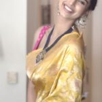 Meenakshi Chaudhary Instagram - Forgot to post this earlier so here goes 🥰 Video edited by the best @afrographer Styled by - @riechamallick Outfits by - @anjanabohra_official @warpnweftbysagrikarai Jewellery by - @karnikajewelshyd HMU by - @snehamnj @hariprasad_mua @hair_by_naemat