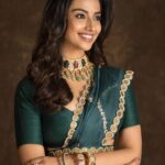 Meenakshi Chaudhary Instagram – 🌪️🌪️

Styled by – @riechamallick
Outfit by – @anjanabohra_official
Jewellery – @karnikajewelshyd
Shot by – @jimmynomula
Hair by – @chinnisrinu_stylist 
Makeup by – @chadarasapallivamsikrishna