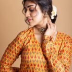 Meenakshi Govindarajan Instagram - Outfit : @tamarachennai Photography : @lakshmiijagan Hairstylist : @jamunadevraj