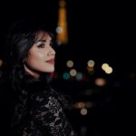 Meenakshi Govindarajan Instagram - Happy night, it is! 🖤 @madushamakeup @anandstudiosfr