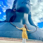Megha Chakraborty Instagram - 🙏 @isha.foundation @Sadhguru @adiyogi.official @dhyanalinga.official @linga.Bhairavi @ishavidhya #Ishafoundation #Ishayogacenter #Adiyogi #Sadhguru