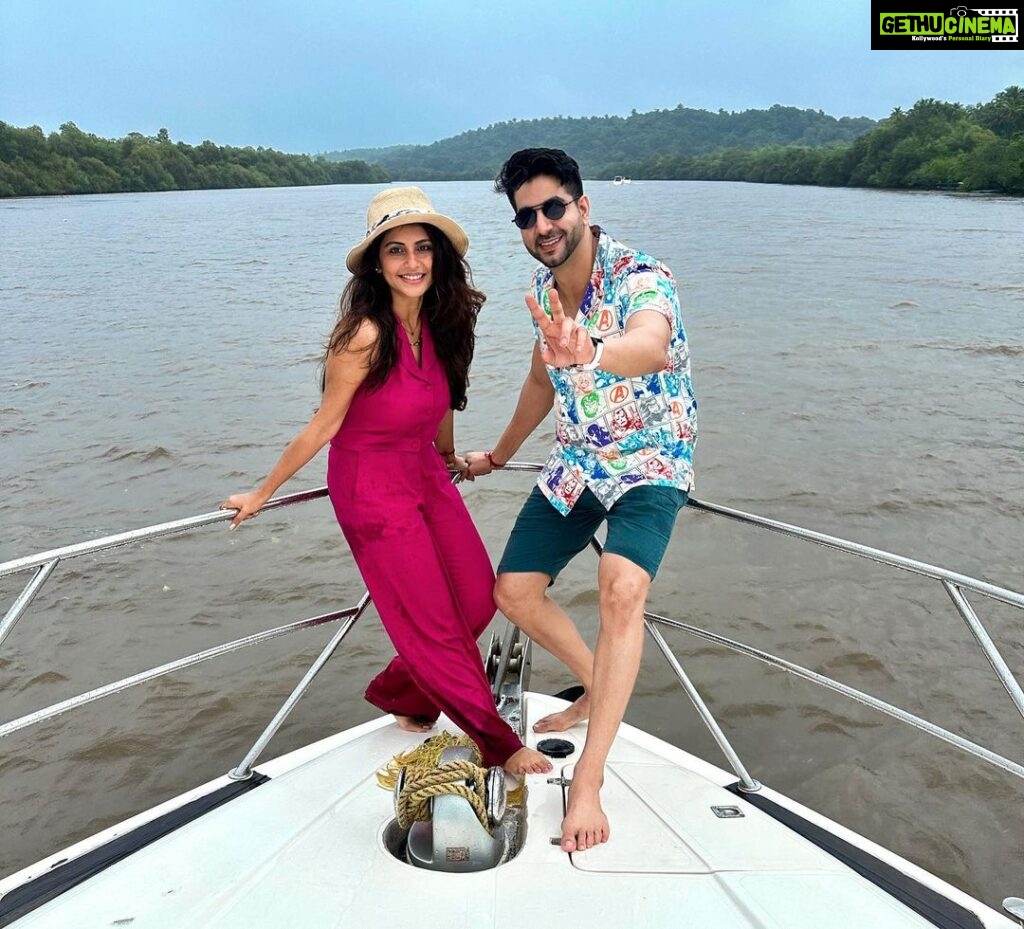Megha Chakraborty Instagram - Sea you🥰 #meghachakraborty #sahilphull #mehil #candid #goavibes #vacation #travel
