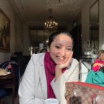 Meghana Gaonkar Instagram - The best hot chocolate I have ever had ❣️ @angelina_paris Angelina, Château de Versailles