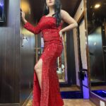 Meghana Gaonkar Instagram - Not a poser, but.. #💃🏻 ~ 👗: @laxmikrishnaofficial 📸: @iamsangeethasringeri … For #ShivajiSurathkal2 releasing April 14th.
