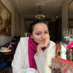 Meghana Gaonkar Instagram - The best hot chocolate I have ever had ❣️ @angelina_paris Angelina, Château de Versailles