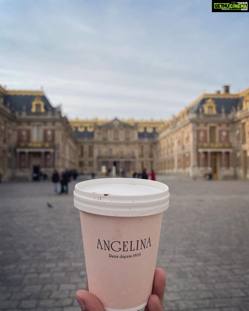 Meghana Gaonkar Instagram - The best hot chocolate I have ever had ❣ @angelina_paris Angelina, Château de Versailles