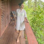 Meghana Gaonkar Instagram - That one time I thought of going for a swim in the ocean(not!) but instead just got ready and posed for self. 💚