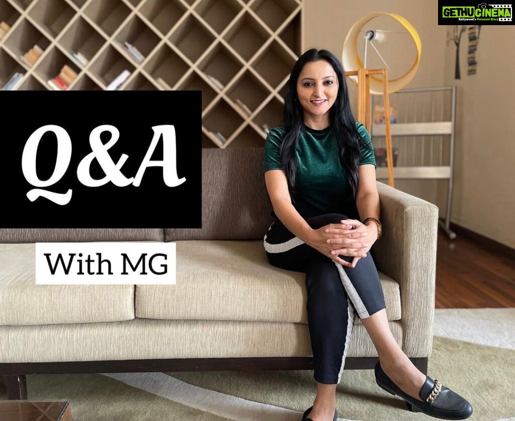 Meghana Gaonkar Instagram - Your questions 💖 my answer. Finally this episode is out on my YouTube channel. Link in bio. Nodi, subscribe maadi. ✨