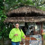 Meghana Gaonkar Instagram - Chai+Rains=Joy of life!! 💜💚 The aesthetics of this tea angadi at Great Trails by GRT hotels Wayanad has my heart. 🫰 @greattrailswayanad @greattrailsbygrt #Kerala