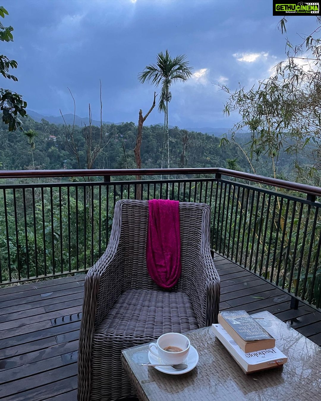Meghana Gaonkar Instagram - This woman is sorted! 😇📚🫖 ~ @morickapresort @tripstoluxury Wayanad, India