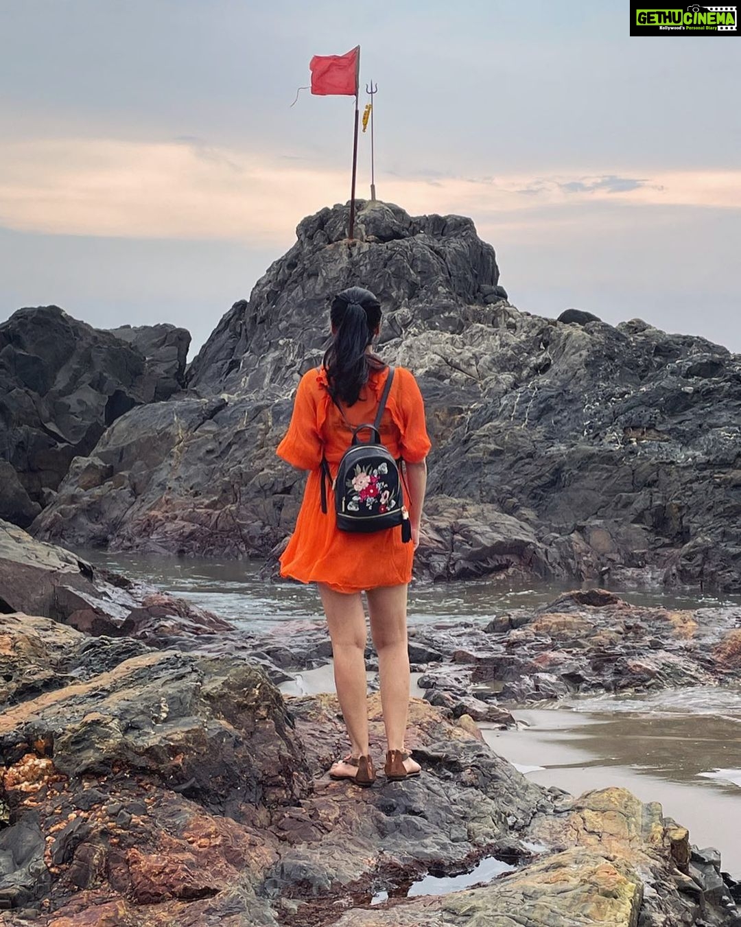 Meghana Gaonkar Instagram - Wandering re-establishes the original harmony which once existed between human and the universe.