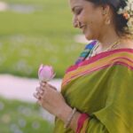 Meghana Gaonkar Instagram - “My first memory of loving a saree and its beauty is definitely my mother’s saree. I vividly remember her draping a traditional south indian silk saree with a handcrafted gold border. She looked absolutely stunning in the saree paired with gold jhumkas, a gold necklace, beautiful bangles, fresh mallige flowers wrapped around her bun and a simple bindi. She walked into the kitchen to prepare a meal for the family and that was the most beautiful sight I had ever seen. I cherish that memory till date, still wondering if I could look that beautiful in a saree. Having my roots in North karnataka, my love for ilkal sarees is profound. Ilkal sarees have a special place in my heart because it reminds me of my roots and how rich and unique one’s culture is.” ~ @meghanagaonkar Meghana Gaonkar, a prominent figure in the Sandalwood industry, kickstarted her career in 2010 and quickly gained recognition for her remarkable performances in “Shivaji Surathkal” and “Charminar.” With her undeniable talent, she effortlessly breathes life into her characters, leaving a lasting impact on audiences. Meghana’s captivating aura, fun-loving nature, and humble personality have endeared her to fans, allowing her to carve a special place in their hearts. We can’t wait to see her on the big screen soon and we’re sure you are excited too!! Everyone has a story about the first time they fell in love with a saree! We would love to hear about your #BacktoTraditions story, one that’s been in your family for a long time, that you’ve adopted and made your own! Comment and tell us your #NerigeBackToTraditions story and win a coupon worth INR 1000 from us and also get featured on our page! ❤️ In frame: @meghanagaonkar Conceptualised by: @shashanksivapurapu Styled by: @poojanadig MUA: @makeupstoriesbyyashaswini Bangalore, India