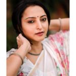 Meghana Gaonkar Instagram - 🌸 ~ For @sankalpa_angadi Styled by @sahanastylediary Clicked by @framesbyvikaskakolu