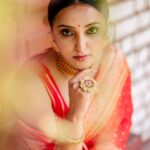 Meghana Gaonkar Instagram - Last of this series!!! 🤌 ~ Curated by @sankalpa_angadi Photography: @framesbyvikaskakolu Styling: @sahanastylediary Make up & Hair: @makeovers_sudhanatesh