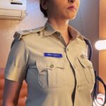 Meghana Gaonkar Instagram - DCP Deepa Kamath ARRIVING TODAY at a theatre near you💫👮🏻‍♀️🤟 ~ Make up & hair: @raghu_makeup @lathachinnagirigowda